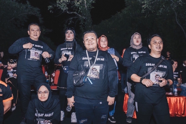 Hendy Siswanto dalam Konser Didi Kempot di Sevendream City